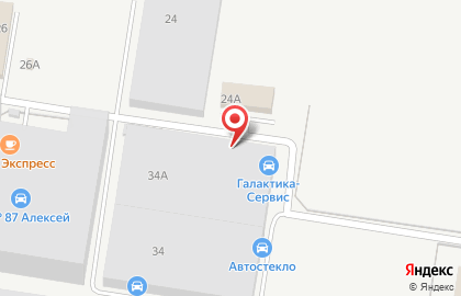 Рио, СТО на карте