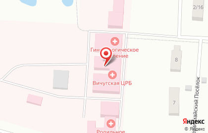 Вичугская центральная районная больница на карте