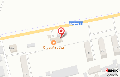 Старый город, пос. Чернореченский на карте