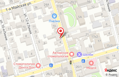 Агентство недвижимости Сити в Ростове-на-Дону на карте