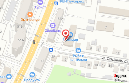 Магазин стоковой и секонд-хенд одежды стоковой и секонд-хенд одежды на улице Старшины Дадаева на карте