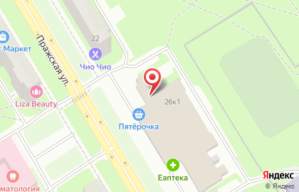 Бистро Вкусная шаверма в Фрунзенском районе на карте