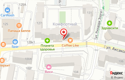 Супермаркет Россиянка в Ленинградском районе на карте
