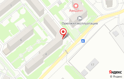 Почта России в Орле на карте
