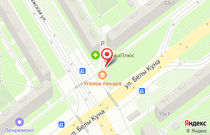 Уголок Пекаря на карте