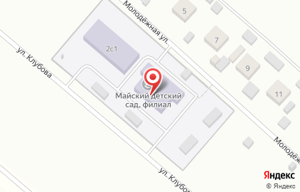 Центр развития ребенка-Майский детский сад на карте