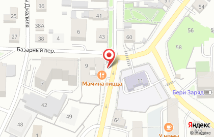 Киоск по продаже фруктов и овощей в Томске на карте