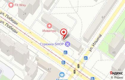 Салон оптики Вдохновение в Орджоникидзевском районе на карте
