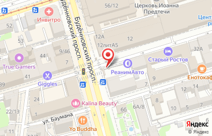 Золотой колос на Тургеневской улице на карте