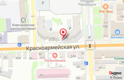 МегаФон в Тамбове на карте