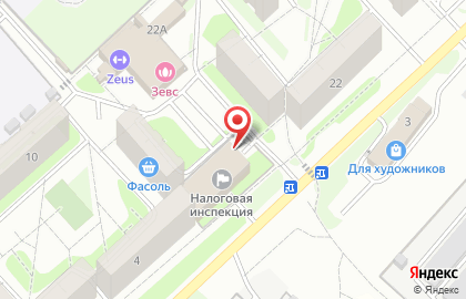 Инспекция Федеральной налоговой службы России по г. Красногорску на карте