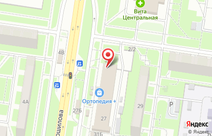Ателье-мастерская в Автозаводском районе на карте