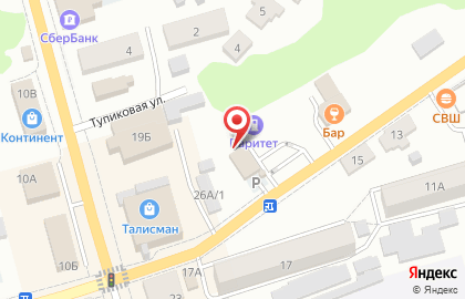 Супермаркет в Туле на карте