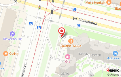 Магазин фруктов и овощей на Комендантском проспекте на карте