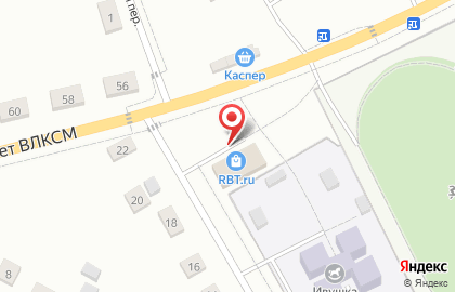 Магазин бытовой техники и электроники RBT.ru на Элеваторной улице на карте