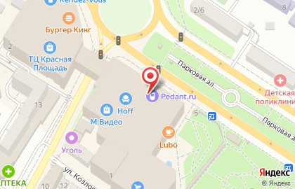 Сервис-магазин Фрутшоп на улице Советов на карте