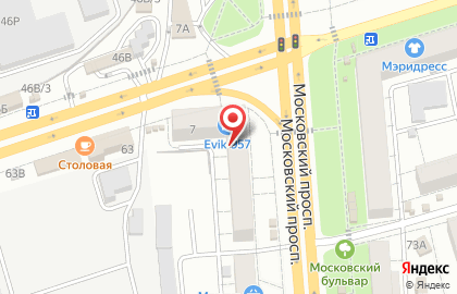 Банкомат Центрально-Черноземный банк Сбербанка России в Коминтерновском районе на карте