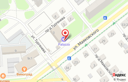 Гостиница Palasso на карте