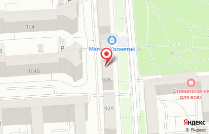 Воронежский филиал Банкомат, Московский Индустриальный Банк на Московском проспекте, 92б на карте