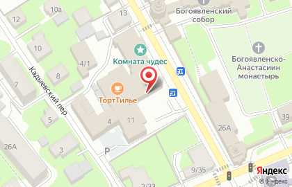 Театр-студия Молодежная мода на улице Симановского на карте