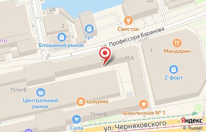 Банкомат СберБанк в Калининграде на карте