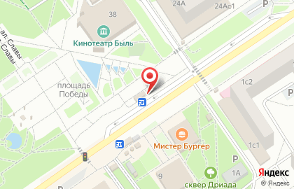 Сеть продуктовых киосков в микрорайоне Жукова на карте
