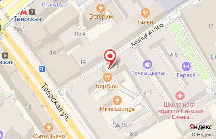 Мини-отель Briz on Tverskaya на карте