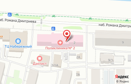 Аптека Городская больница №4 на карте