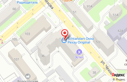 КиТ Апартаменты на улице Чехова на карте