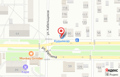 Продуктовый магазин в Перми на карте