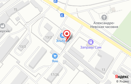 Сервисный центр Эльбрус на Авторемонтной улице на карте