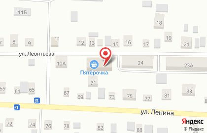 Новый век на улице Леонтьева на карте