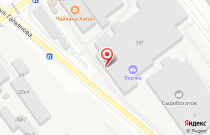 Типография Верже на карте