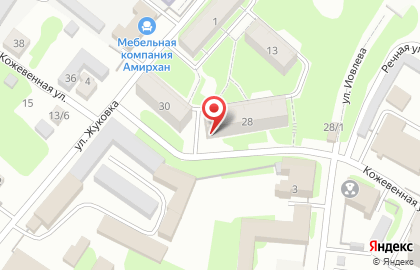 Продуктовый магазин Авокадо на Кожевенной улице на карте
