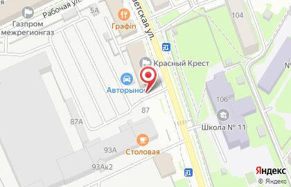 Техник на Советской улице на карте