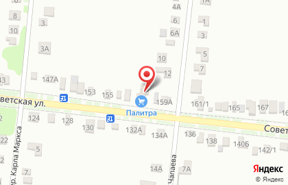 Строительный магазин Палитра на карте