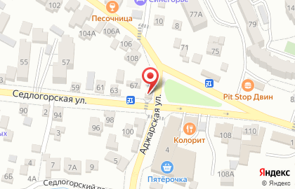 Салон цветочной моды в Кисловодске на карте