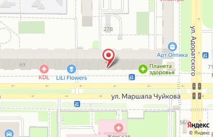 Ломбард 585Gold в Ново-Савиновском районе на карте