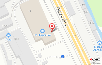 Гипермаркет На Окружной в Архангельске на карте