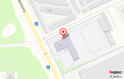 Автошкола СОЮЗ ЯРОСЛАВСКИХ АВТОШКОЛ в Фрунзенском районе на карте