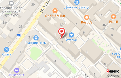 Спартак на улице Литвинова на карте