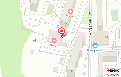 АСПЭК Клинико-диагностический центр на улице Карла Маркса на карте