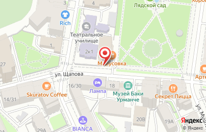 Дом актера им. Марселя Салимжанова в Вахитовском районе на карте
