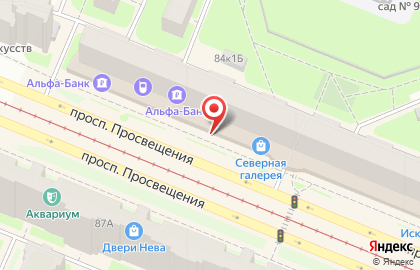 ООО Июнь на улице Просвещения на карте