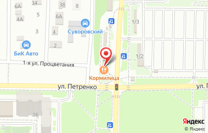 Зоомагазин Барсик в Ростове-на-Дону на карте