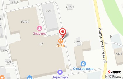 Кафе Восток на Печорской улице на карте