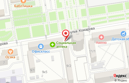 Магазин овощей и фруктов в Ростове-на-Дону на карте