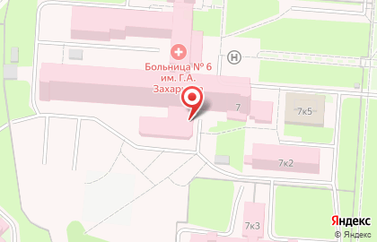 Банкомат Сбербанк на улице Стасова, 7 на карте