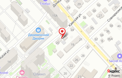 Строительная компания ЮСК в Центральном районе на карте
