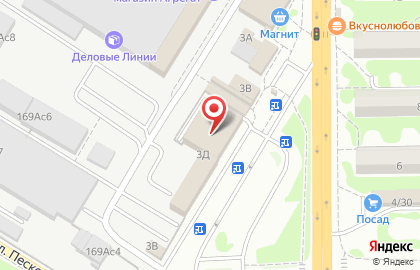 Школа танцев Street Style на улице Малиновского на карте